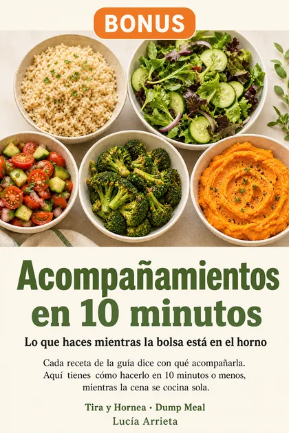 Tapa de la guía de regalo Acompañamientos en 10 minutos